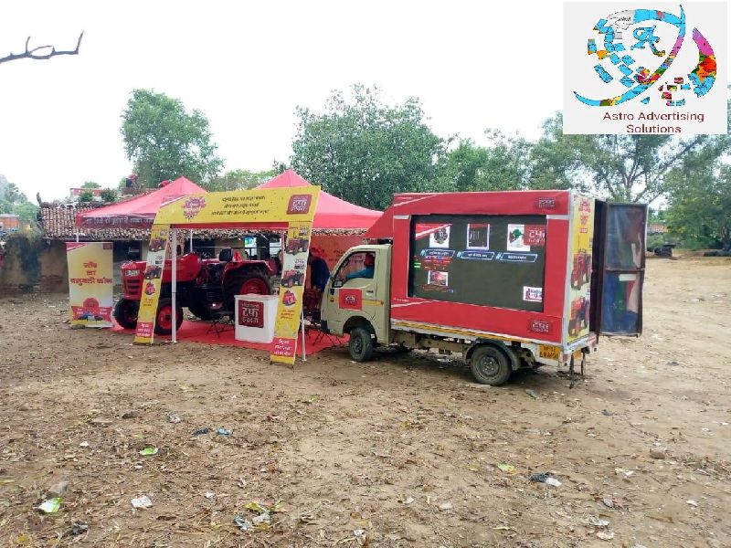 Religious Events LED Van Rental Service, Color : Red For Advertising