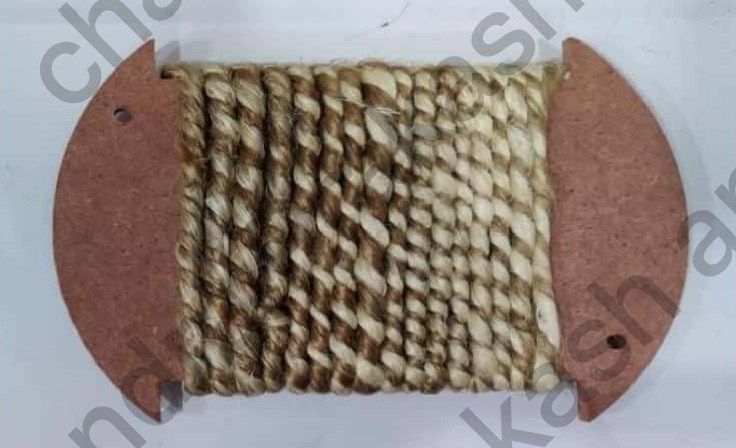 2 Ply Jute Tight Twist Hand Spun Yarn