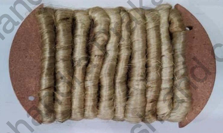 Jute Coil Overlap Hand Spun Yarn