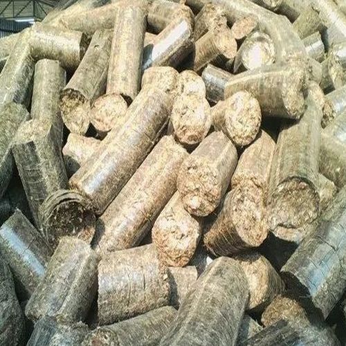 Groundnut Shell Briquettes, Packaging Type : Loose Supply