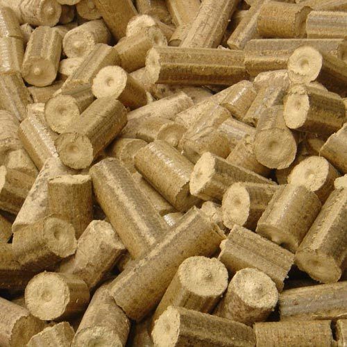 Wood Chip Biomass Briquettes