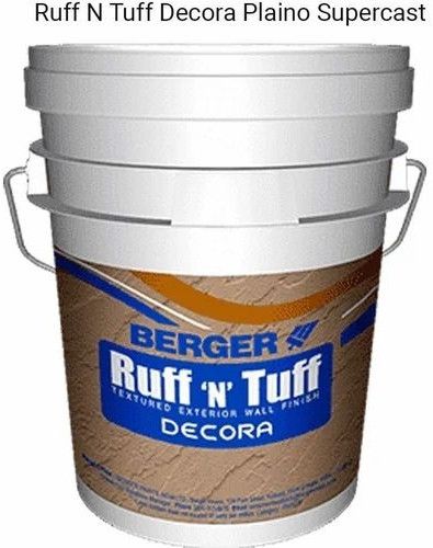 Berger Ruff N Tuff Decora Plaino Supercast Texture Finish Paint