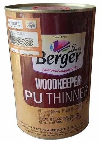Berger Woodkeeper PU Thinner, Packaging Type : Tin Can