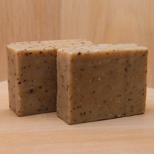 Natural Oils Coffee Handmade Soap, Color : Brown