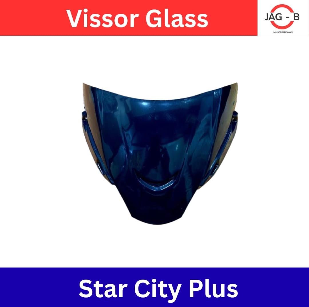 Star City Plus Bike Visor Glass