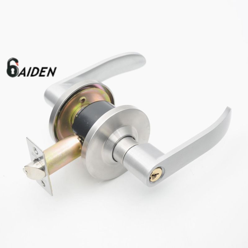 Aiden Stainless Steel Lever Handle Cylindrical Door Lock
