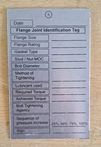 Printed Glossy Lamination Aluminium Metal Label Tag, Shape : Flat