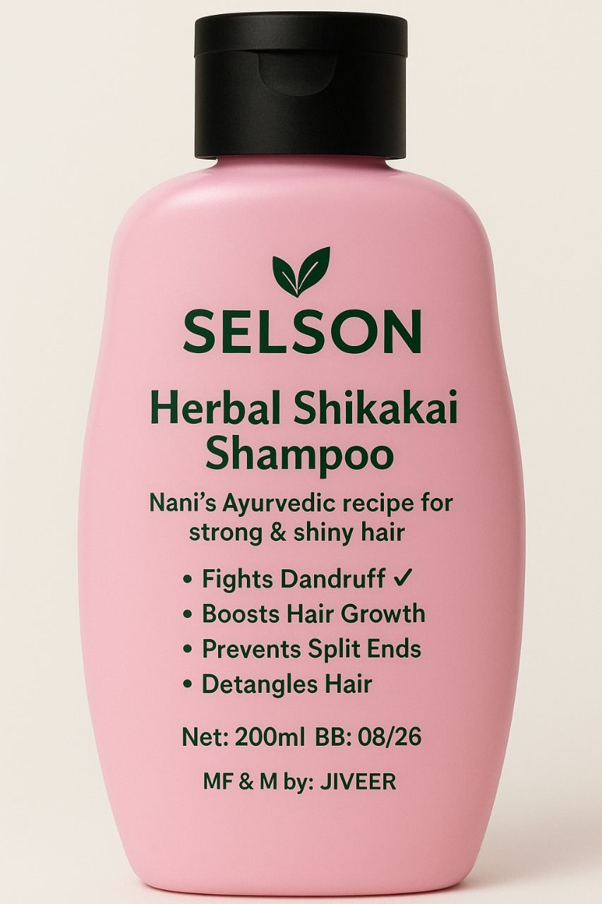 Selson Herbal Shikakai Shampoo