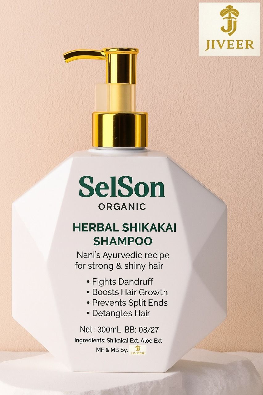 Selson Organic Herbal Shikakai Shampoo