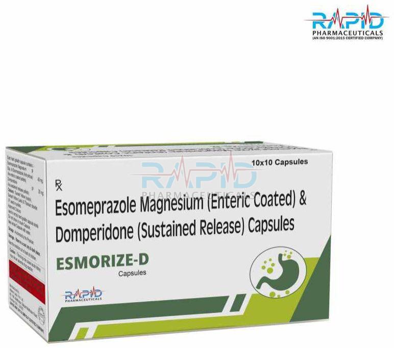 Esmorize D  Esomeprazole Magnesium Domperidone Capsule