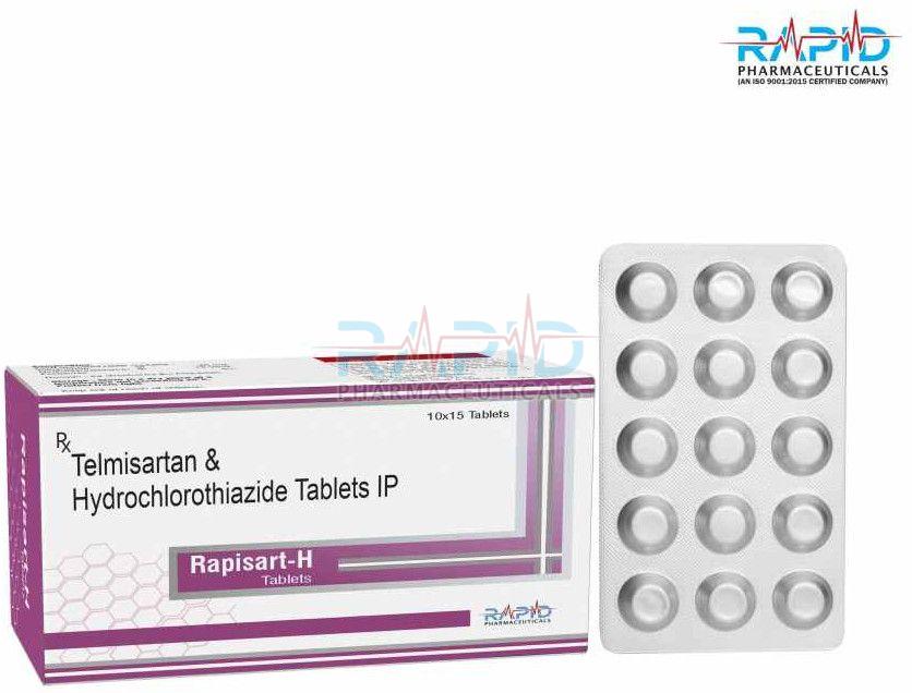 Rapisart H Telmisartan Hydrochlorothiazide Tablet