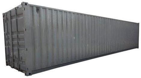 Polished Mild Steel Shipping Container, Color : Gray