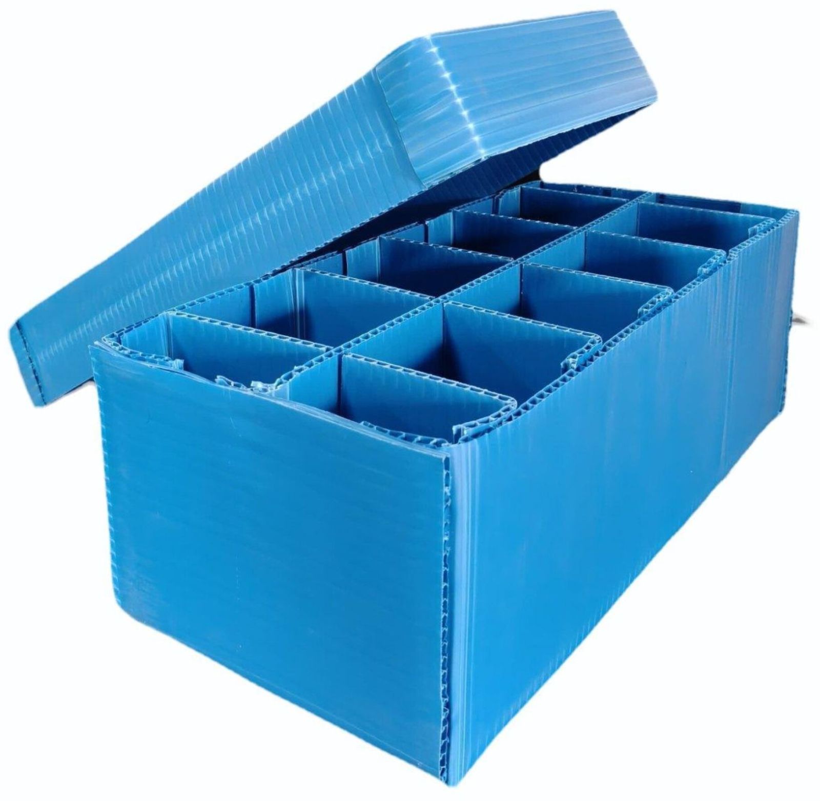 Polypropylene Partitioned Corrugated Box