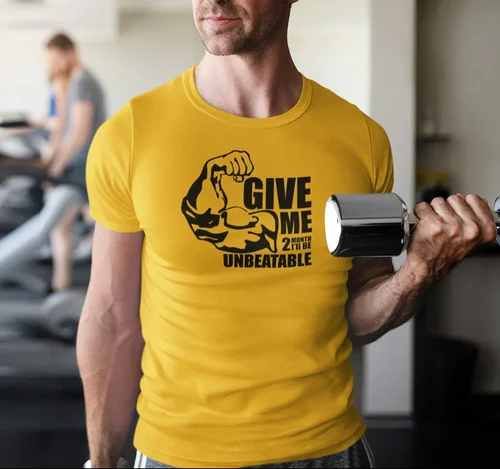 Men Gym Workout T Shirt