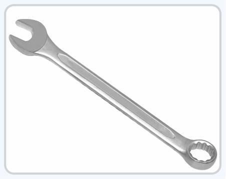 Polished Iron Combination Cold Stanped Spanner, Color : Metallic