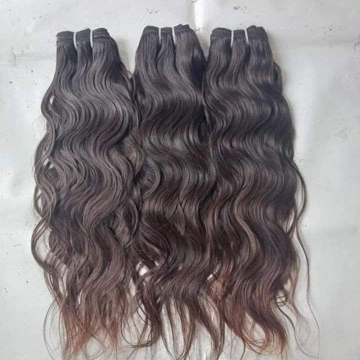 Black Weft Hair