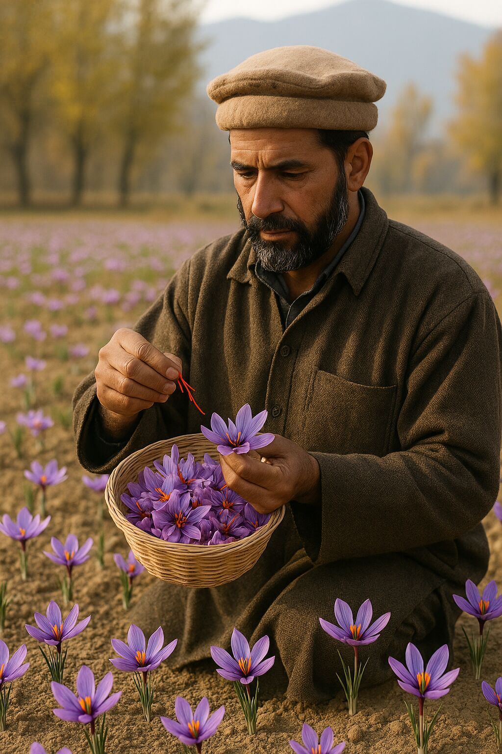Kashmiri Mogra Saffron