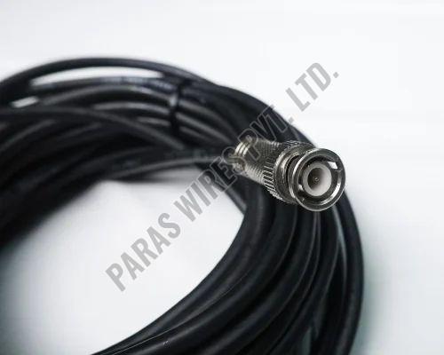 Copper Accelerometer Sensor Cable, Color : Black