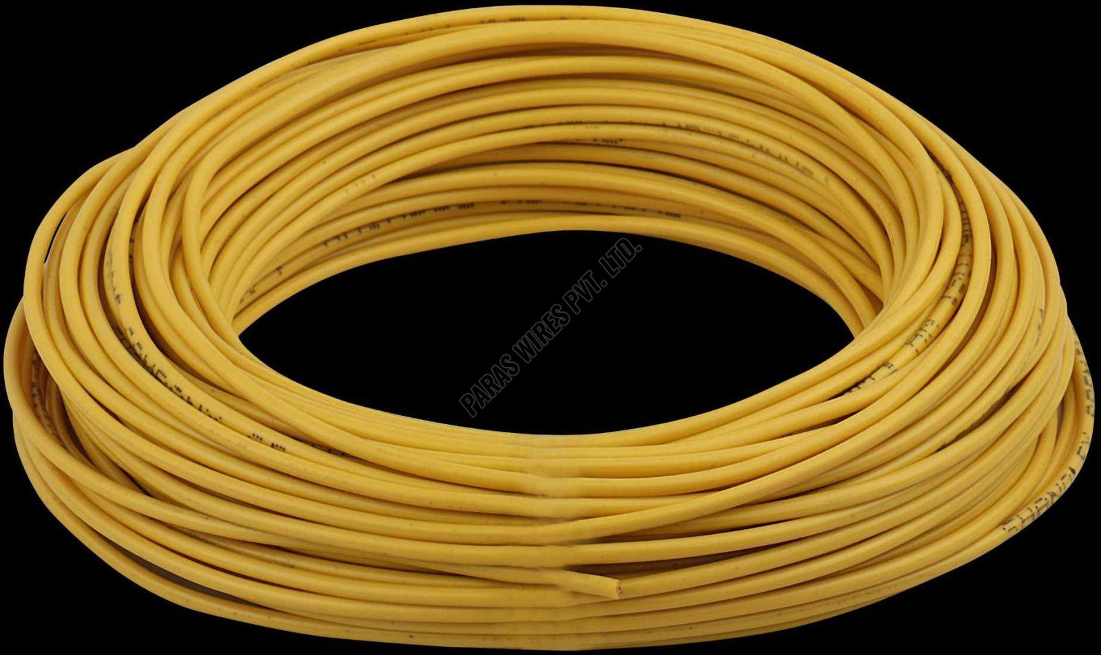Yellow Avs Automobile Cable