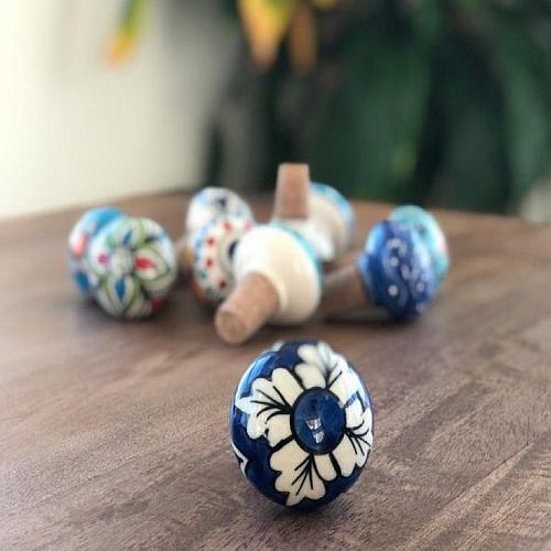 Decorative Ceramic Wine Bottle Stopper