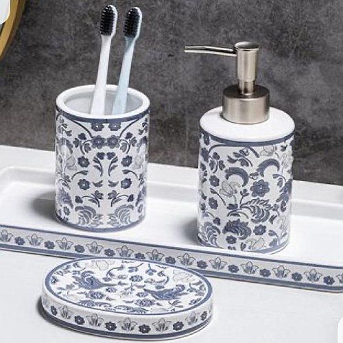 Handmade Ceramic Bathroom Set