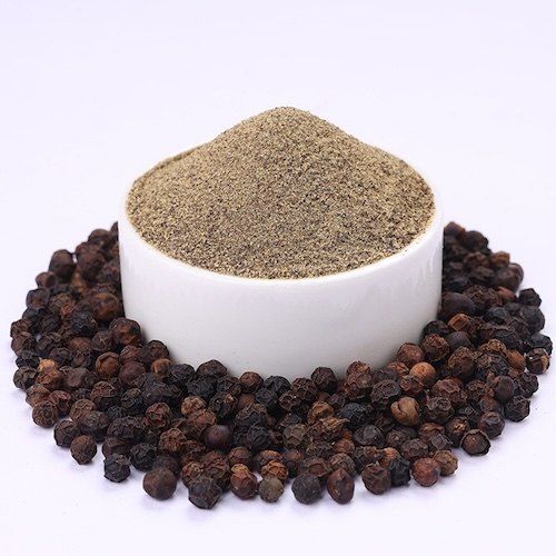 Peppercorns Black Pepper Powder, Packaging Type : Plastic Packet