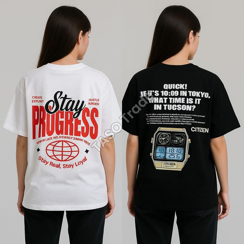 Graphic Print Oversized T Shirt