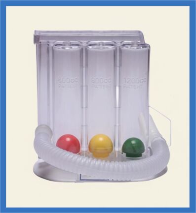 3 Ball Spirometer Lung Exerciser, Automation Grade : Manual