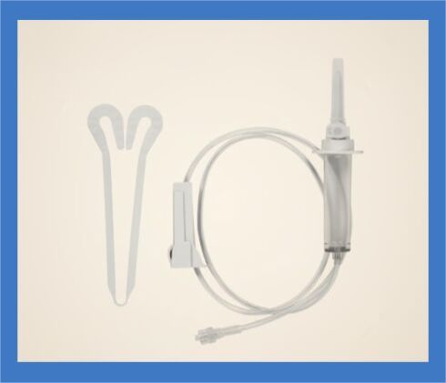 PVC IV Infusion Set, Color : Transparent