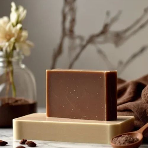 Cocoa Butter Organic Soap, Color : Brown, Gender : Unisex for Bathing