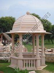 Hand Carved Sandstone Royal Gazebo for Outdoor