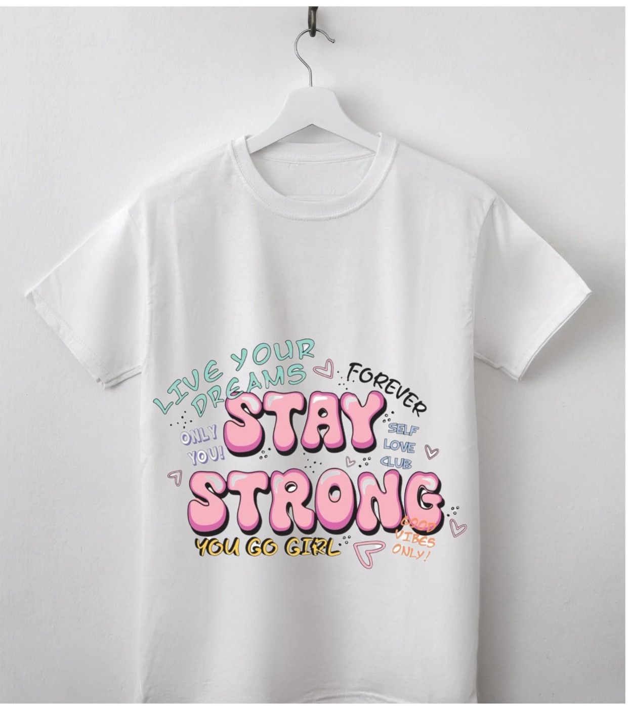 White Men College Wear Cotton Printed T-Shirt