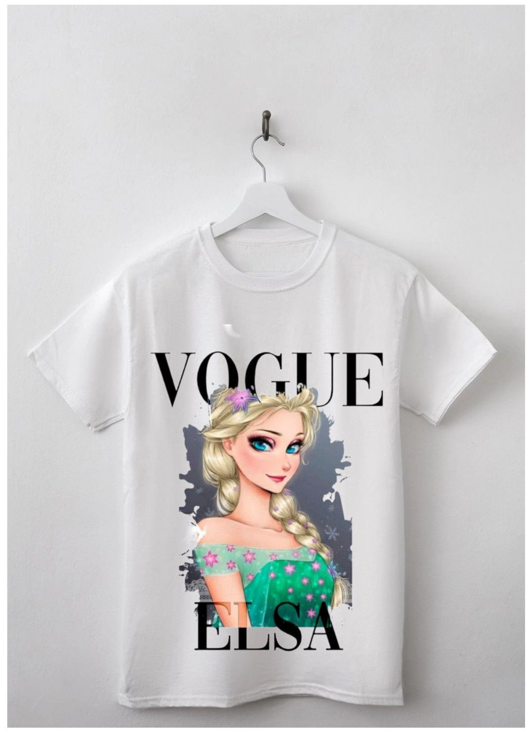 White Men Modern Printed Cotton T-Shirt