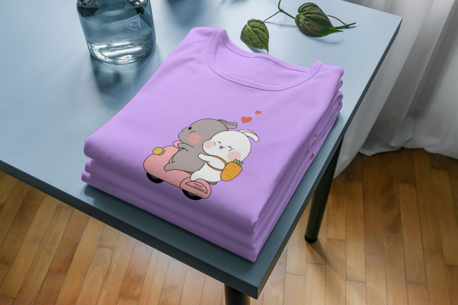 Women Slim Fit Printed Cotton T Shirt