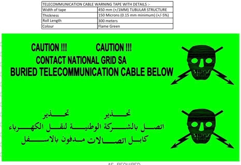 Electric National Grid Insulation Tape