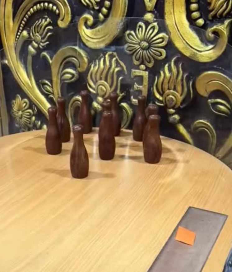 Wooden Bowling Game