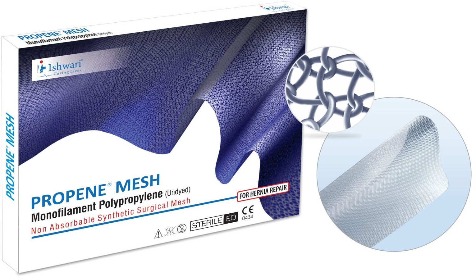 Ishwari Monofilament Polypropylene Surgical Mesh