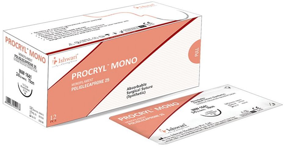Ishwari Procryl Mono Absorbable Surgical Suture
