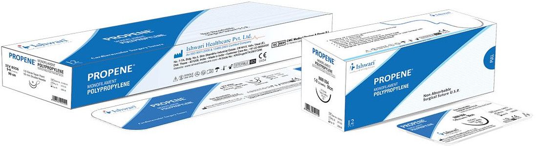 Ishwari Propene CV Non Absorbable Surgical Suture