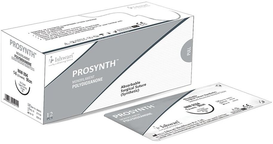 Ishwari Prosynth Non Absorbable Polyester Surgical Suture