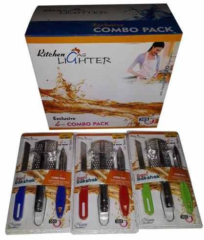Lighter Grater Knife Peeler Combo Pack