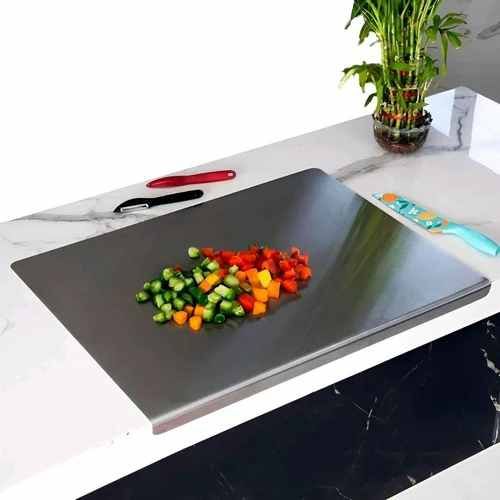 Small Stainless Steel Counter Top Chopping Board