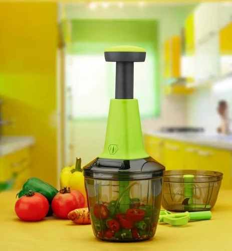 Sun Star Heavy Parrot Green Push Chopper