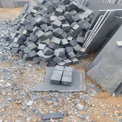 Grey Natural Cobbles Stone, Thickness : 40mm for Landscaping Walkways