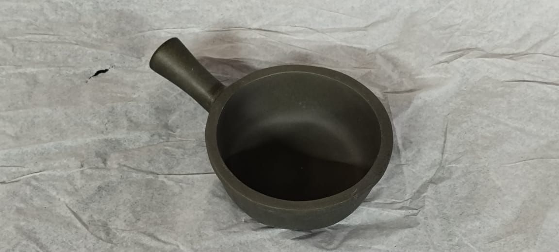 Black Cast Iron Serving Bowl
