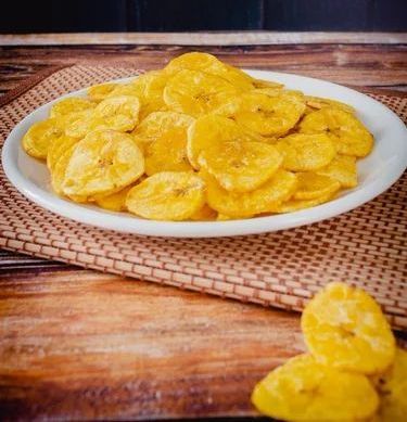Crispy Yellow Banana Chips, Packaging Type : Plastic Packet