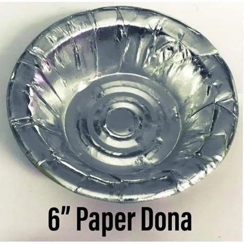 Disposable Paper Bowl 6inch, Color : White