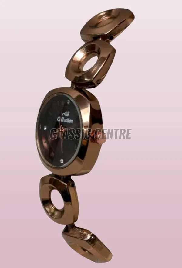 Stainless Steel Analouge Watch For Women