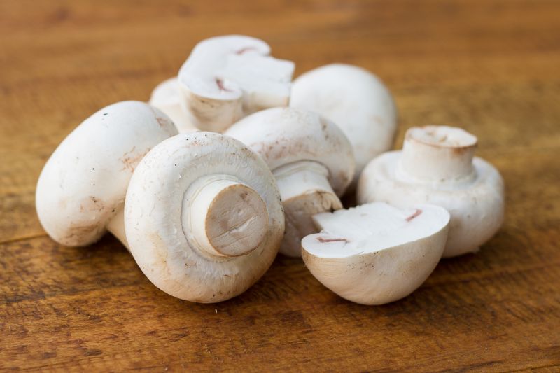 Fresh Button Mushrooms