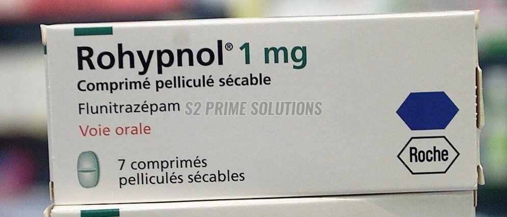 1mg Rohypnol Flunitrazepam Tablet